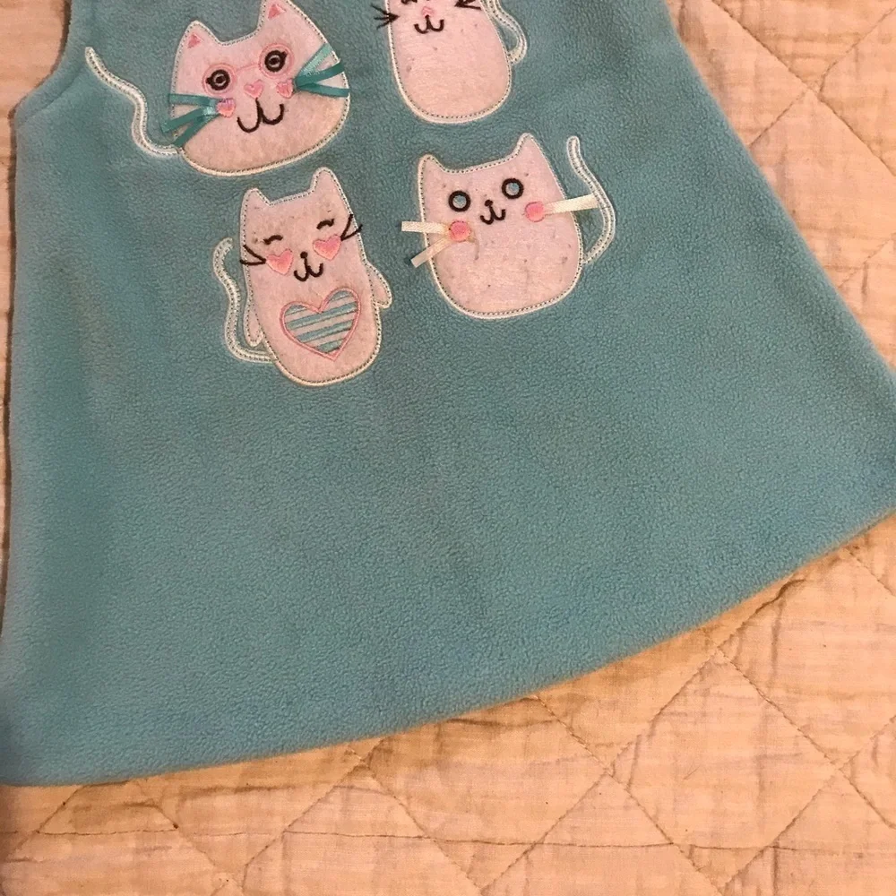 🍭Detailed Fleece Dress